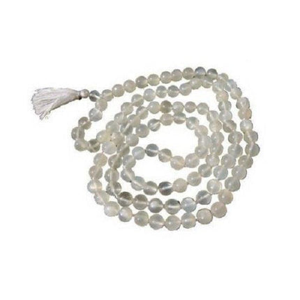 Moon Stone Mala - 108 beads by OMSutra - Vysn