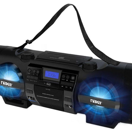 MP3/CD Bass Reflex Boombox & PA System with Bluetooth - VYSN