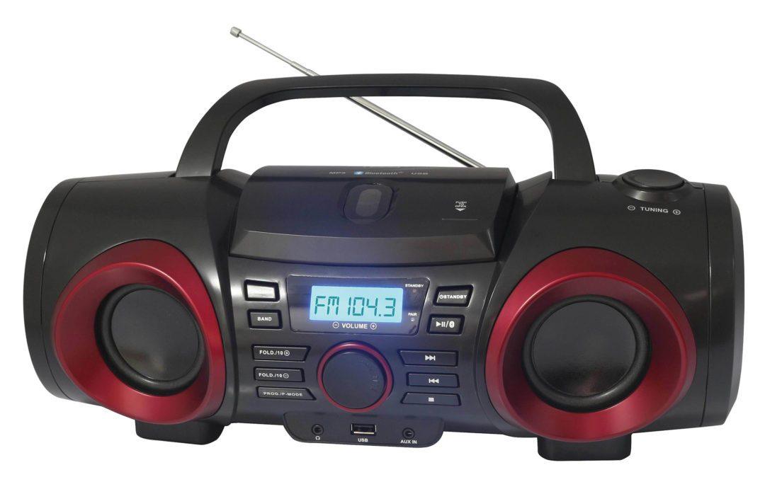 MP3/CD Boombox with Bluetooth - VYSN