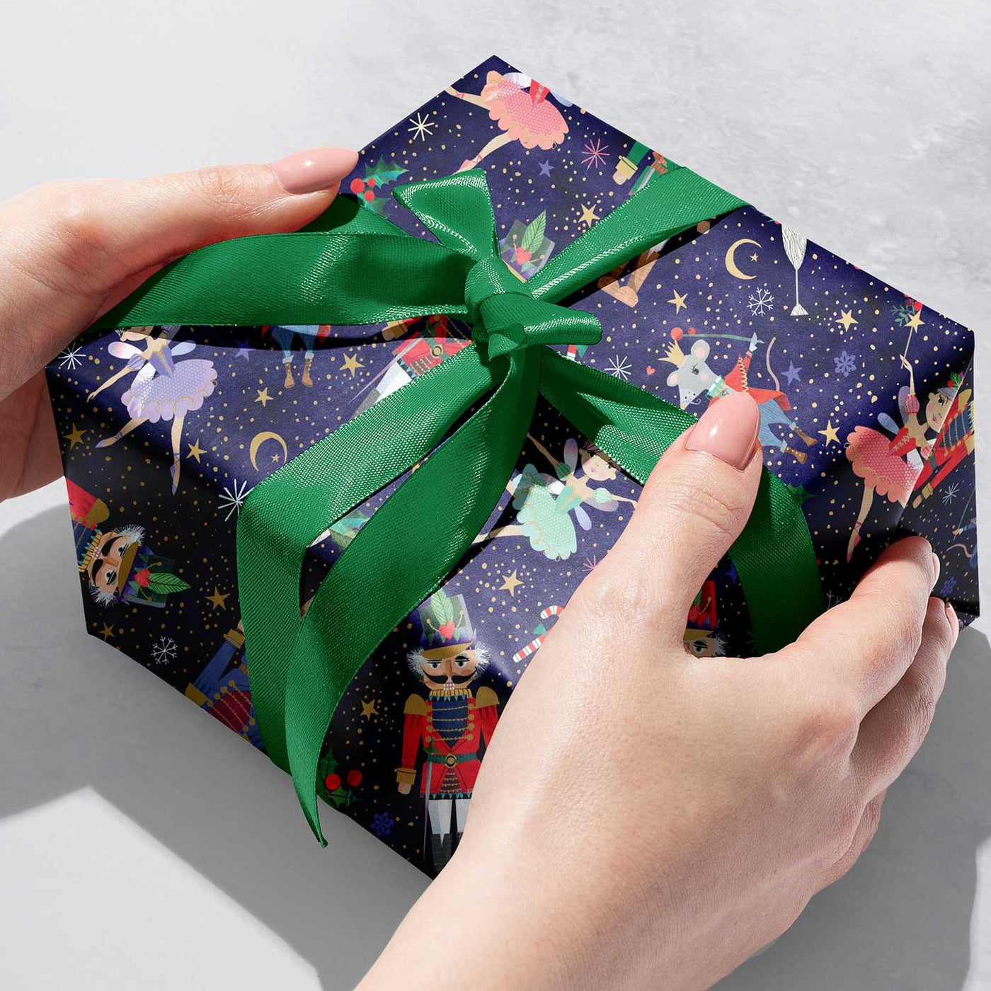 Nutcracker Ballet Christmas Gift Wrap by Present Paper - Vysn