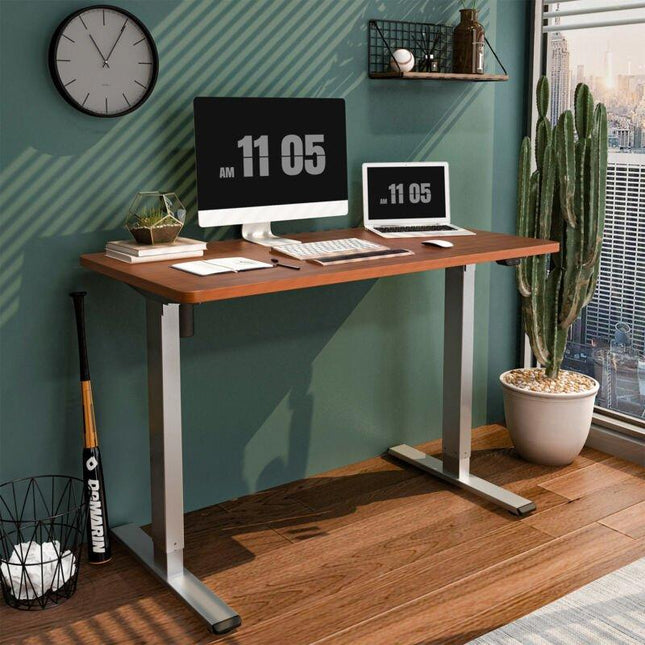 Office Ergonomic Home Height Adjustable Standing Desk by Plugsus Home Furniture - Vysn