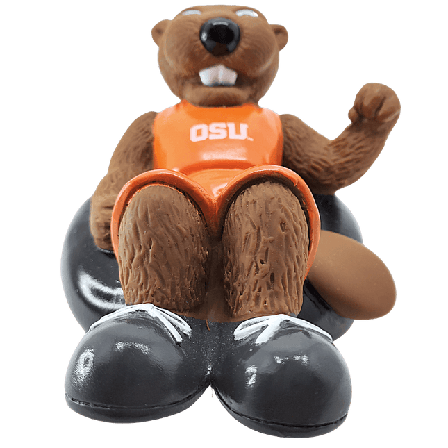 Oregon State - Beavers - Benny Beaver - Premium Bath Toy Collectible by Rubber Tubbers - Vysn