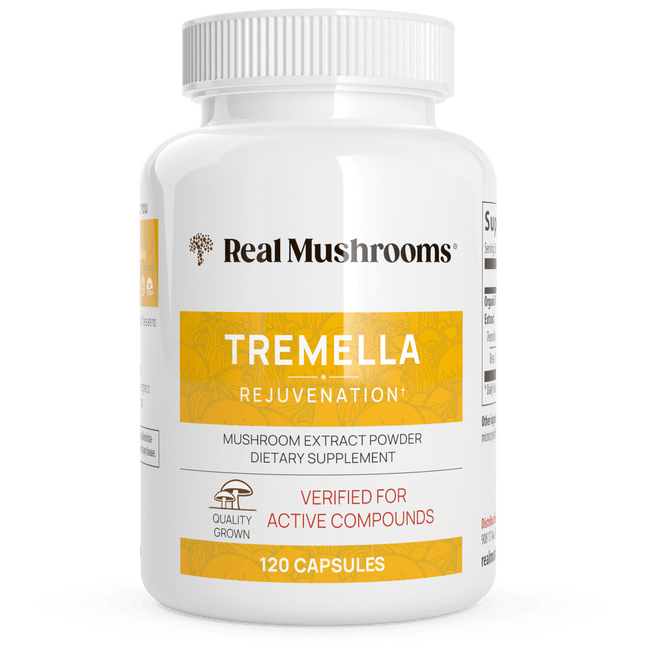 Organic Tremella Extract Capsules by Real Mushrooms - Vysn
