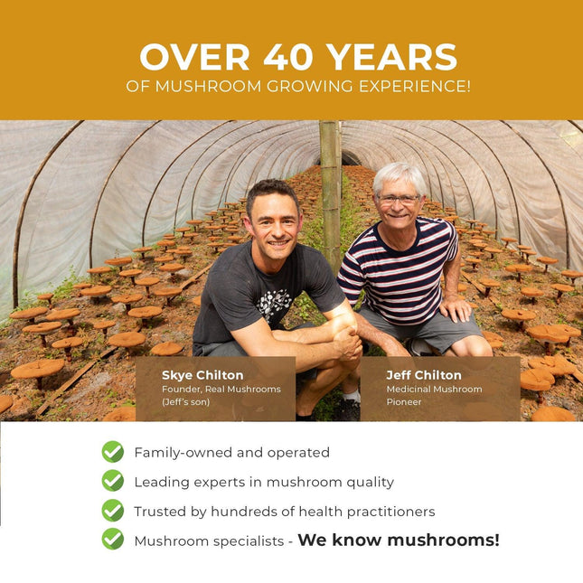 Organic Tremella Extract Capsules by Real Mushrooms - Vysn