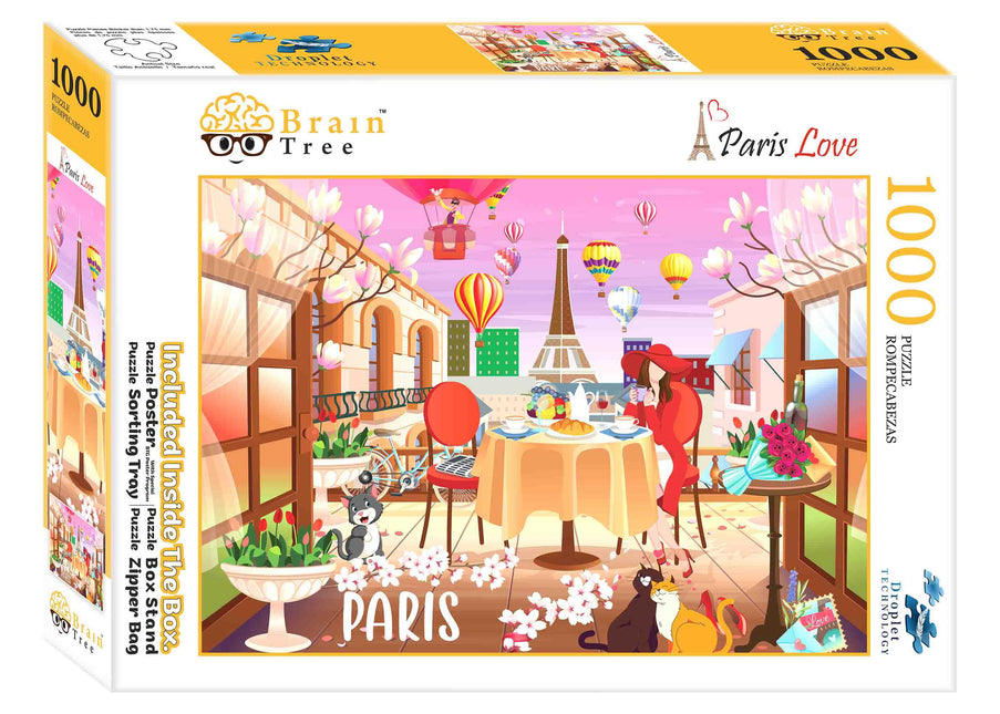 Paris Love Jigsaw Puzzles 1000 Piece by Brain Tree Games - Jigsaw Puzzles - Vysn