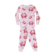 Pink Crab Pajamas by Little Hometown - Vysn