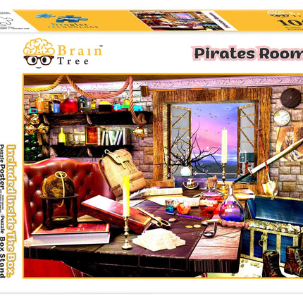 Pirates Room Jigsaw Puzzles 1000 Piece by Brain Tree Games - Jigsaw Puzzles - Vysn