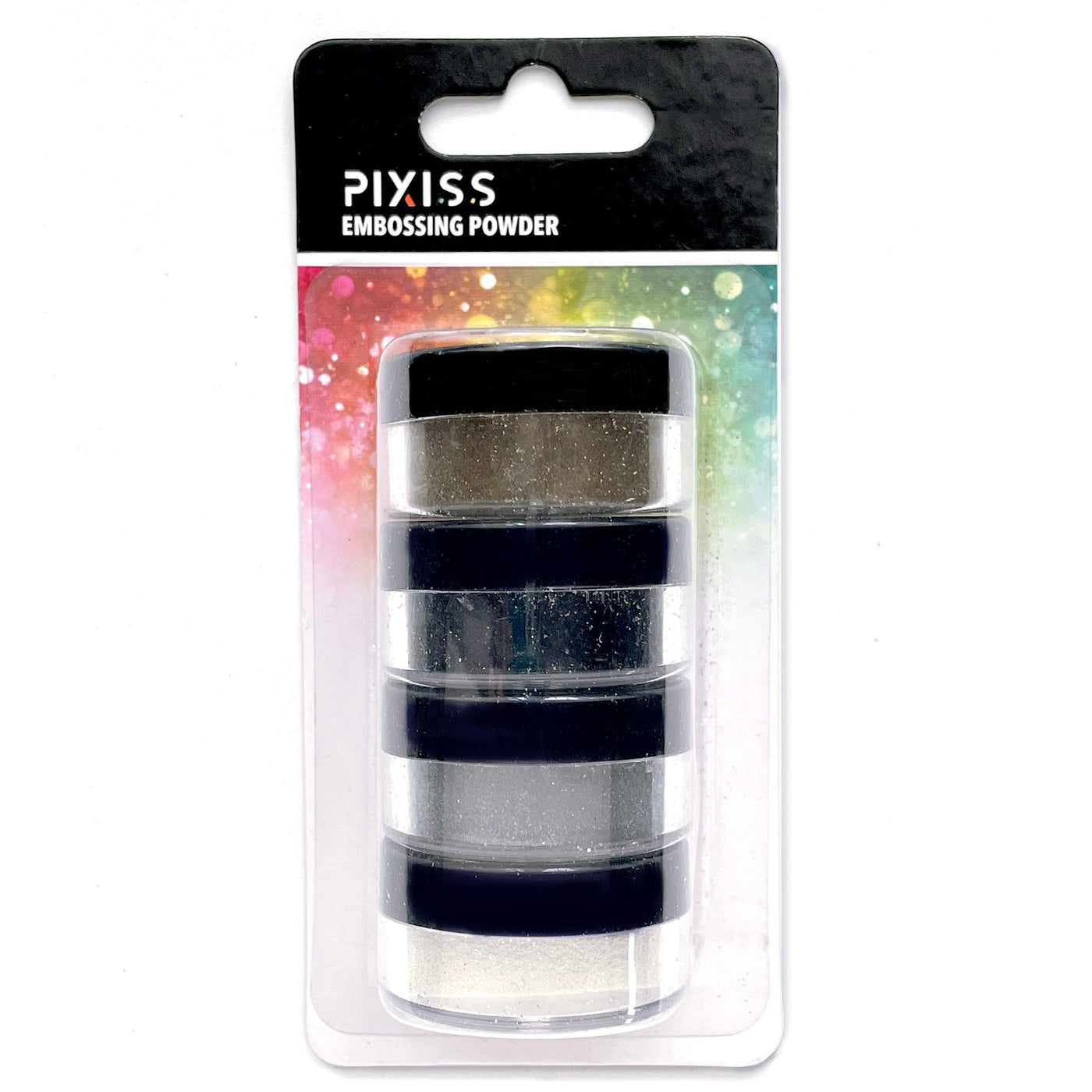 PIXISS Embossing Powders Set of 4 Colors by Pixiss - Vysn