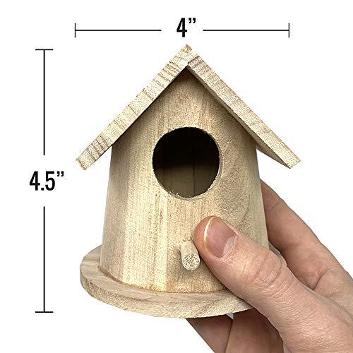 PIXISS Wooden Birdhouse - Choose From 6 Styles by Pixiss - Vysn