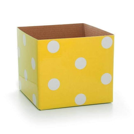Polka Dots Gloss Mini Posy Box (13x12cmH) by Tshirt Unlimited - Vysn