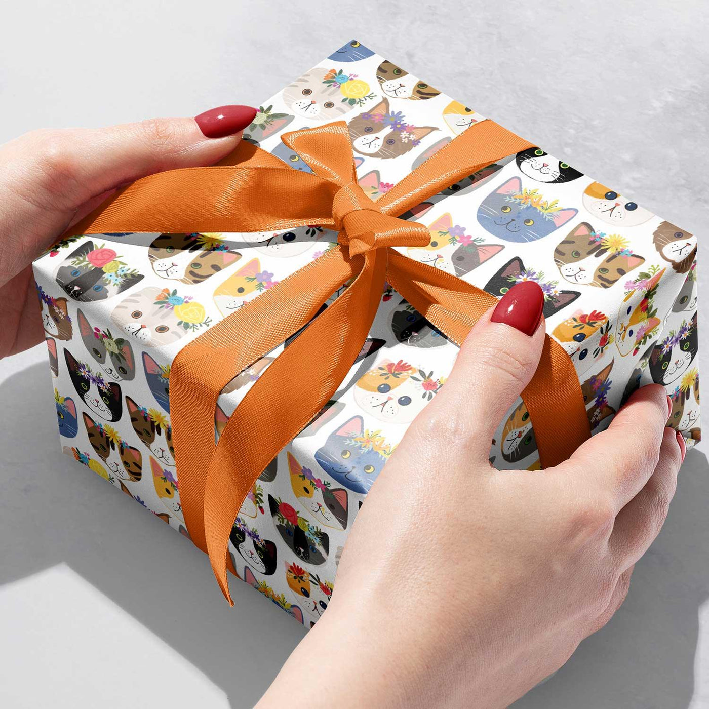 Pretty Cats Gift Wrap by Present Paper - Vysn