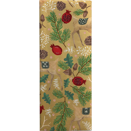 Reindeer Tapestry 20" x 30" Christmas Gift Tissue Paper by Present Paper - Vysn
