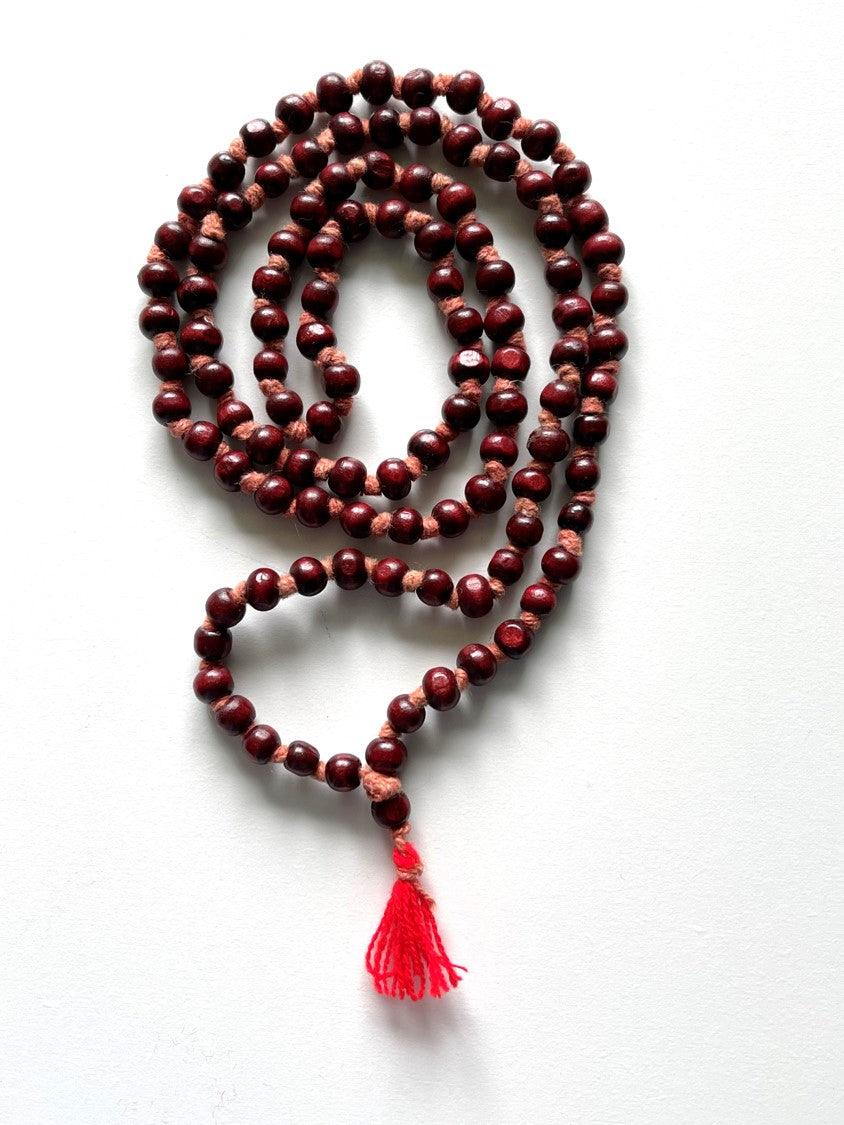 Rosewood Mala - 108 Prayer Beads by OMSutra - Vysn