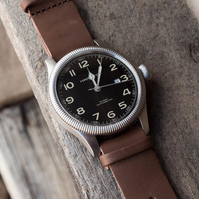 Saddle Brown | Leather NATO® Style by Barton Watch Bands - Vysn