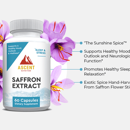 Saffron Extract by Ascent Nutrition - Vysn