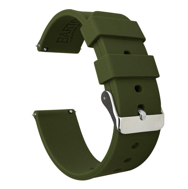 Samsung Galaxy Watch | Silicone | Army Green by Barton Watch Bands - Vysn
