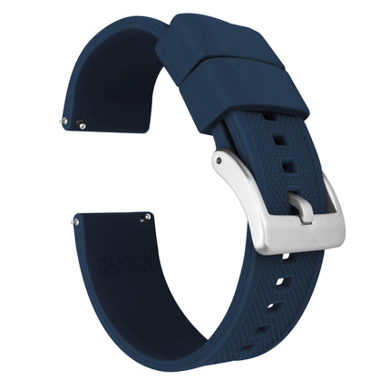 Samsung Galaxy Watch3 | Elite Silicone | Navy Blue by Barton Watch Bands - Vysn