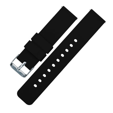 Samsung Galaxy Watch3 | Silicone | Black by Barton Watch Bands - Vysn