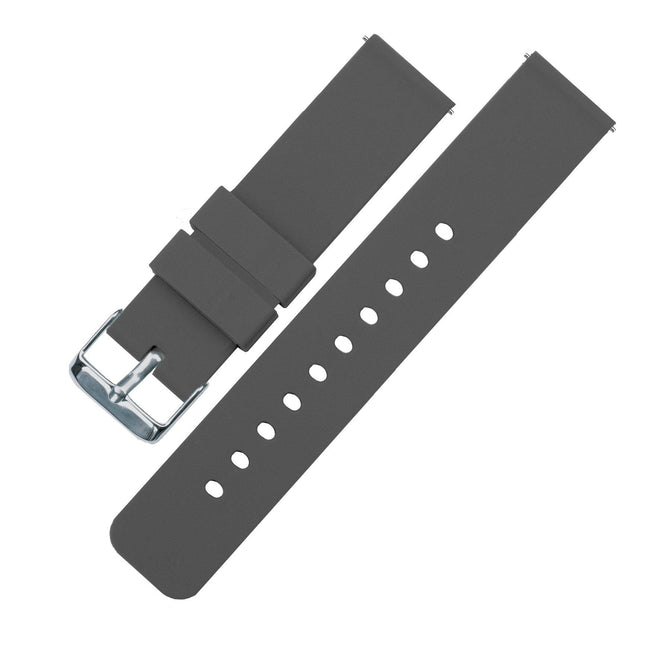 Samsung Galaxy Watch3 | Silicone | Smokey Grey by Barton Watch Bands - Vysn