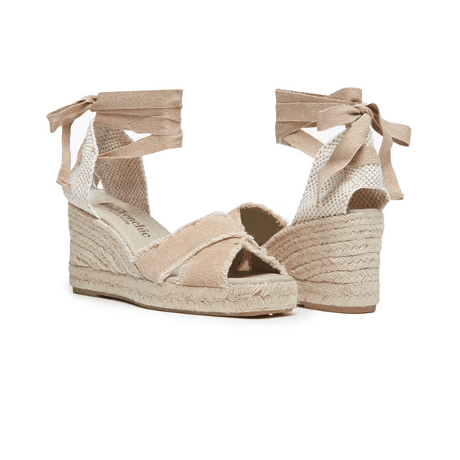 Sandal Espadrille in Tan by childrenchic - Vysn