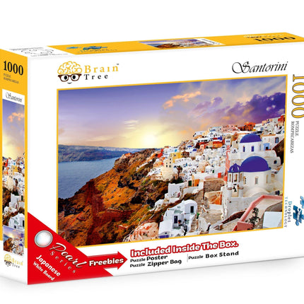 Santorini Jigsaw Puzzles 1000 Piece by Brain Tree Games - Jigsaw Puzzles - Vysn
