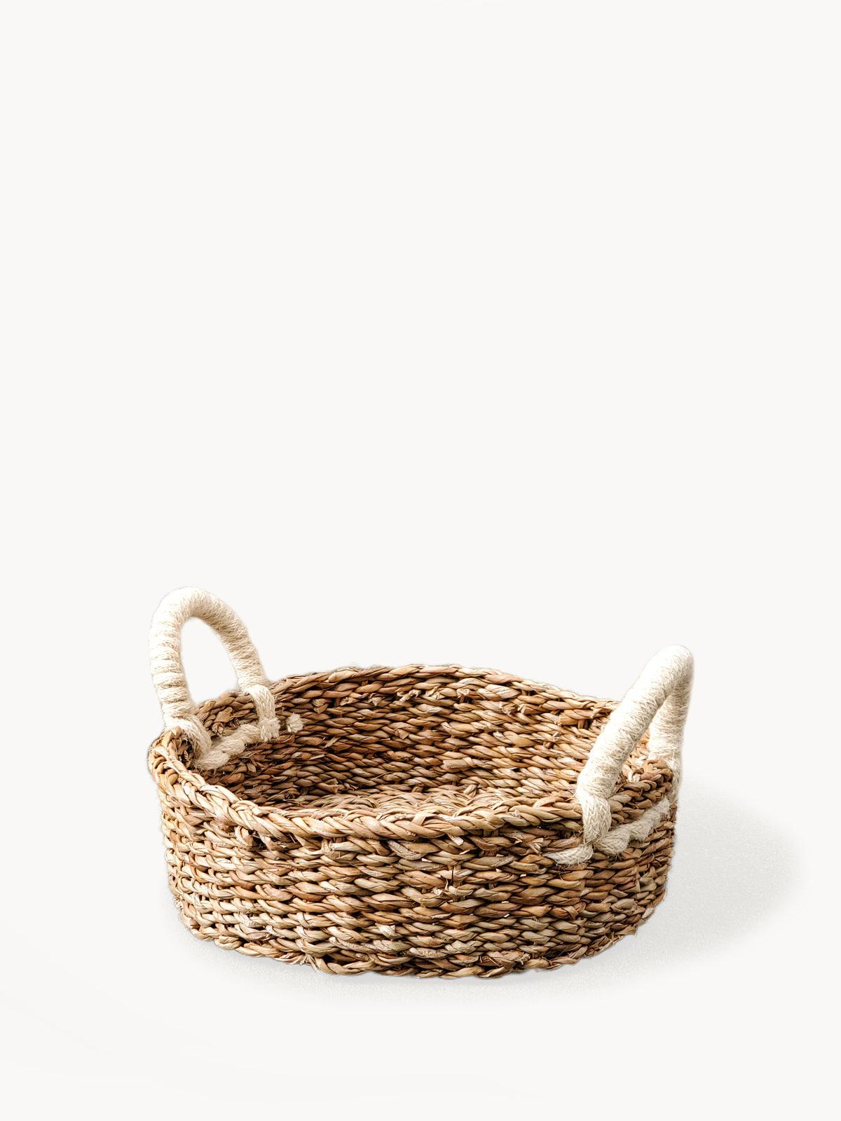 Savar Round Bread Basket by KORISSA - Vysn
