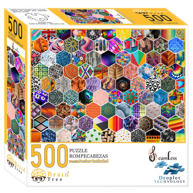 Seamless 500 Pieces Jigsaw Puzzles by Brain Tree Games - Jigsaw Puzzles - Vysn