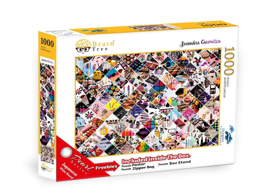 Seamless Comestics Jigsaw Puzzles 1000 Piece by Brain Tree Games - Jigsaw Puzzles - Vysn