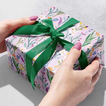 Secret Garden Floral Gift Wrap by Present Paper - Vysn