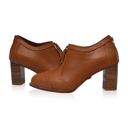 Sensational Leather Booties by ELF - Vysn