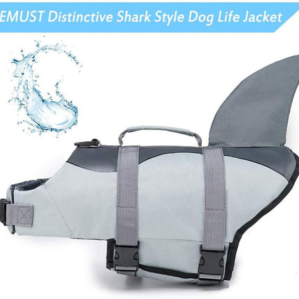 Shark & Mermaid Dog Life Jacket by Dach Everywhere - Vysn