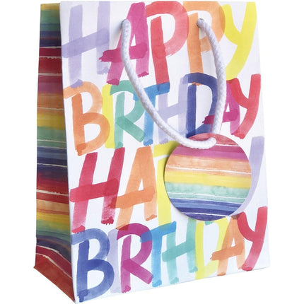 Small Gift Bags, Rainbow Birthday by Present Paper - Vysn