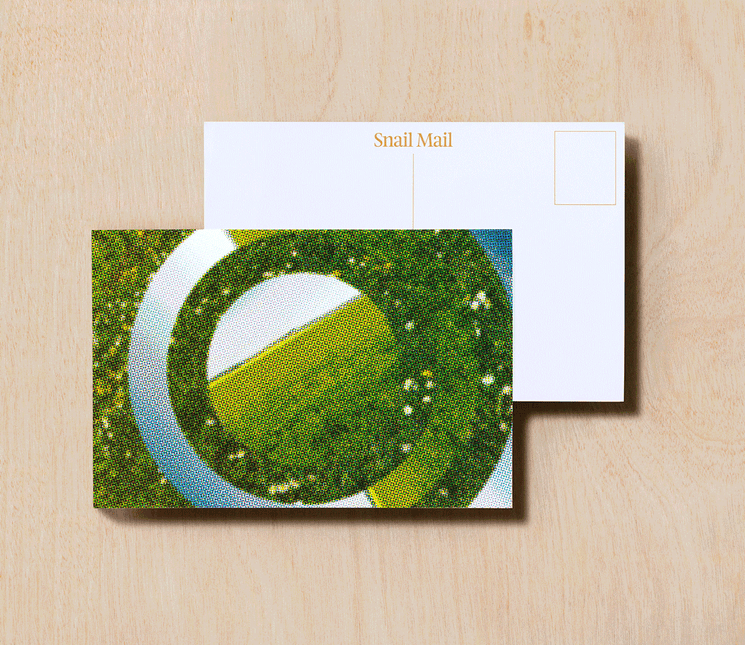 Snail Mail Postcard - Barefoot in the Grass by Dally - Vysn
