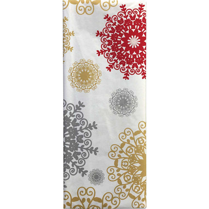 Snowfall 20" x 30" Christmas Gift Tissue Paper by Present Paper - Vysn