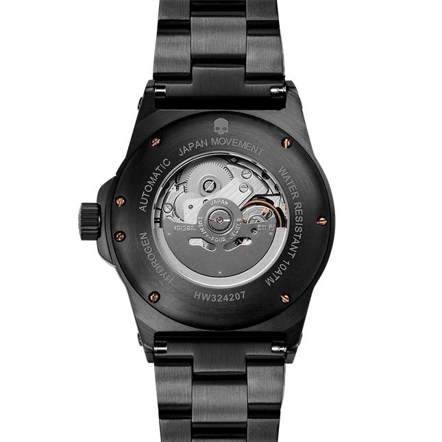 Sportivo Black Gold Bracelet by Hydrogen Watch - Vysn