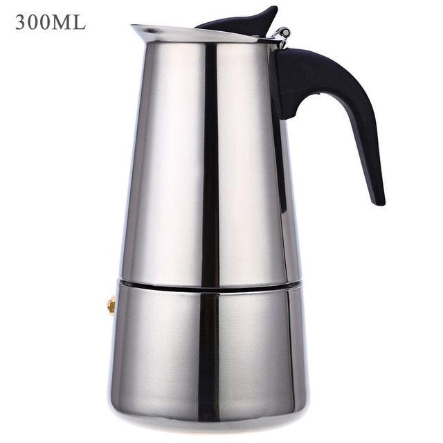 Stainless Steel Coffee Pot by Brown Shots Coffee - Vysn