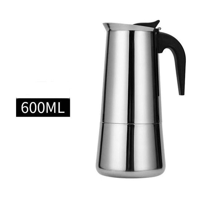 Stainless Steel Coffee Pot by Brown Shots Coffee - Vysn