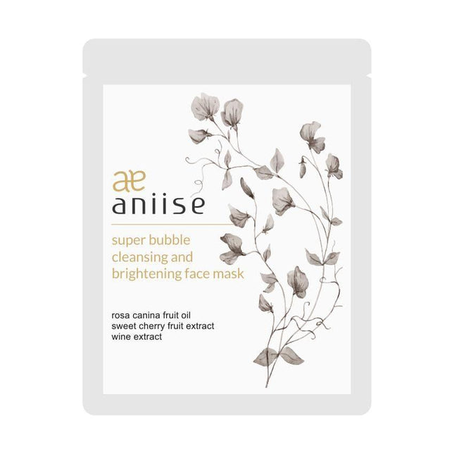 Super Bubble Cleansing and Illuminating Face sheet mask by Aniise - Vysn