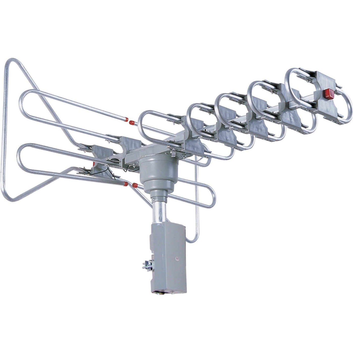 Supersonic 360-Degree HDTV Digital Amplified Motorized Antenna with Remote Control, Supports 2 TV Sets (SC-603) - VYSN