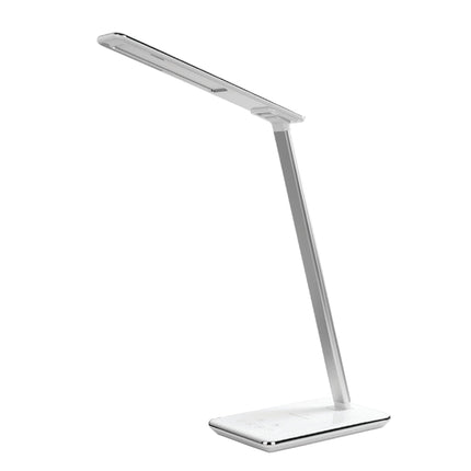 Supersonic LED Desk Lamp with Qi Wireless Charger for Mobile Phones (SC-6040QI-White) - VYSN