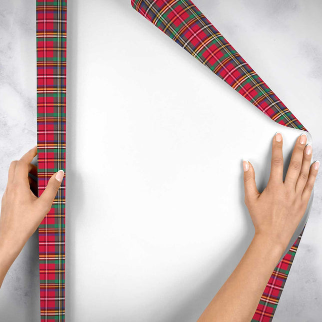 Tartan Gift Wrap by Present Paper - Vysn