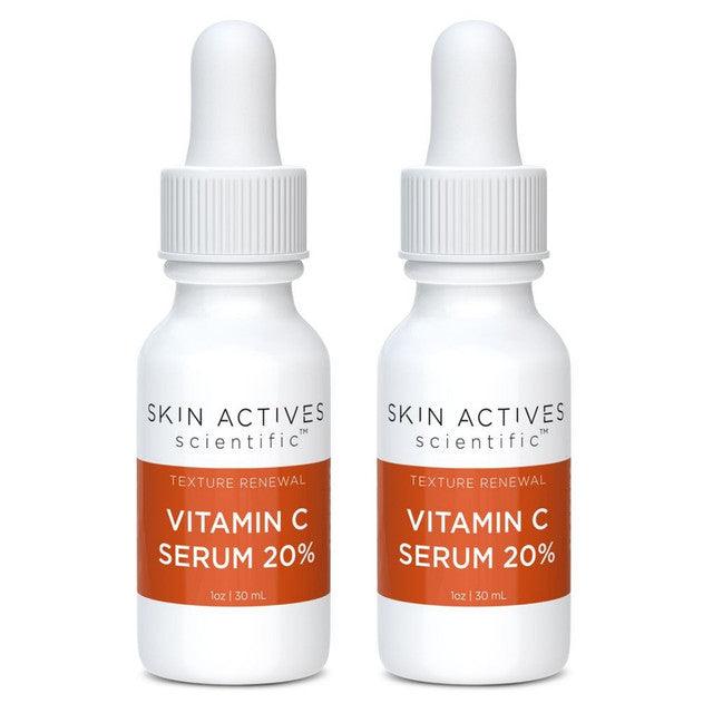 Texture Renewal Vitamin C Serum 20% - 1 fl oz - 2-Pack - VYSN