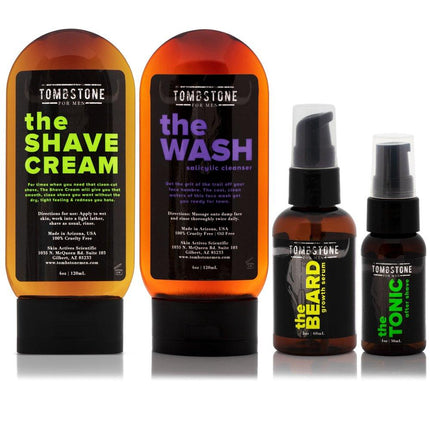 The Beard Collective Beard Care Kit - The Shave Cream, The Wash, The Beard, & The Tonic - VYSN