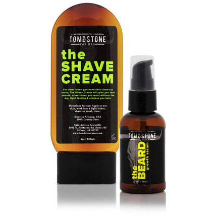 The Beard Vegan KGF Beard Growth Serum & The Shave Cream Set - VYSN