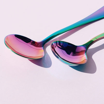 The Big Dipper: Rainbow | Umeshiso Cupping Spoon by Bean & Bean Coffee Roasters - Vysn