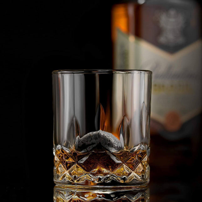 The Connoisseur's Set - Signature Glass Edition by R.O.C.K.S. Whiskey Chilling Stones - Vysn