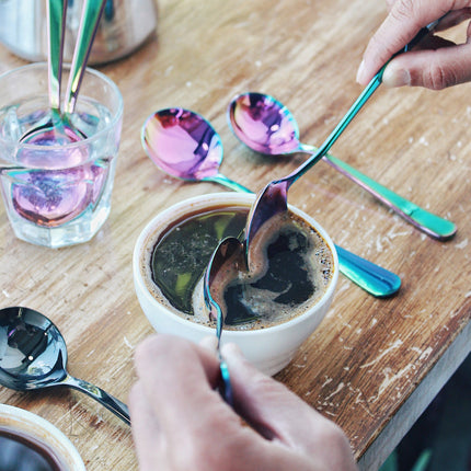 The Little Dipper: Rainbow | Umeshiso Cupping Spoon by Bean & Bean Coffee Roasters - Vysn