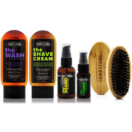 The Man of Honor Beard Care Kit - The Wash, The Shave Cream, The Beard, The Tonic, & The Beard Brush - VYSN