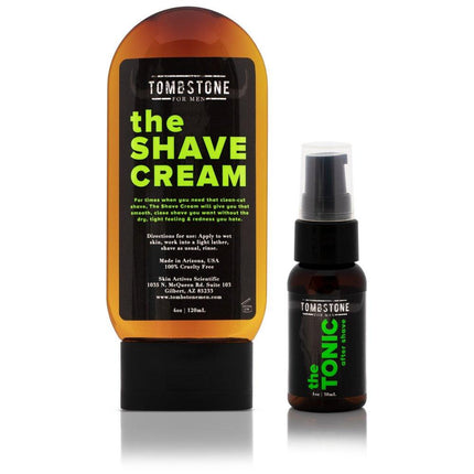 The Tonic Post-Shave Cooling Relief After Shave & The Shave Cream Set - VYSN