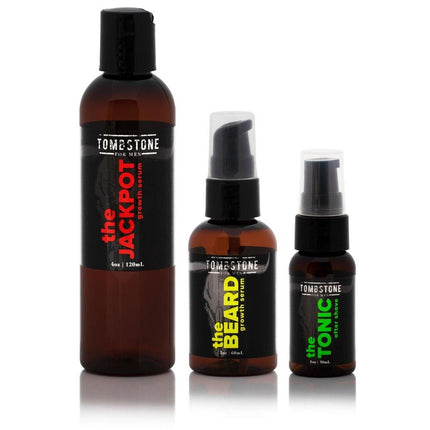 The Ultimate KGF Hair & Beard Growth Serum Set w/ The Tonic After Shave - VYSN